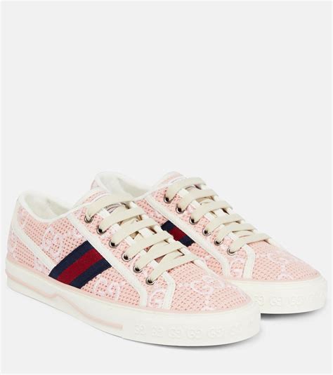 sneakers gucci 1977|gucci tennis 1977 platform sneakers.